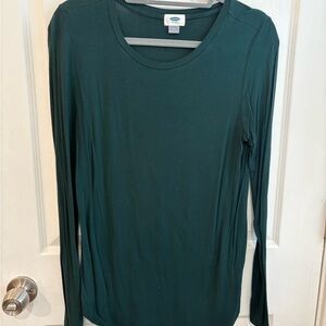 Old Navy Green Long Sleeve Top